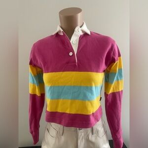 Rowing Blazers Colorful Striped Crop Top